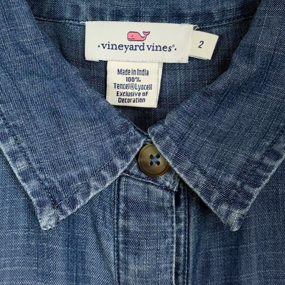 Vineyard Vines Chambray Dress - Picture 4 of 10